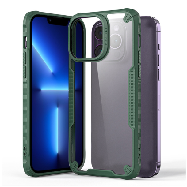 Four-corner Glossy Shockproof Phone Case - For iPhone 13 Pro - mosaccessories